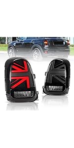 BMW MINI クロスオーバーF60 JCW純正テールランプ左右セット BMW MINI 純正 F60 LCI 後期車両用 テールライト ブラックライン